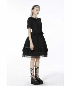 Ladies Dark In Love Adalynn Midi Skirt