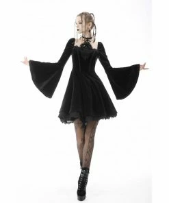 Dark In Love Aisling Dress Black