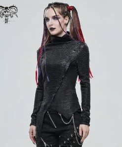 Ladies Devil Fashion Claudette Turtleneck Top