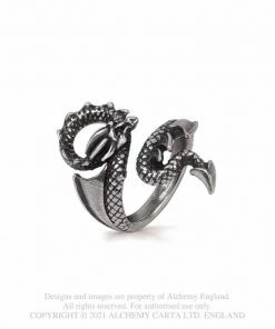 Alchemy Gothic Dragons Lure Ring