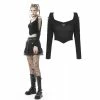 Dark In Love Electra Crop Top