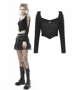 Dark In Love Electra Crop Top