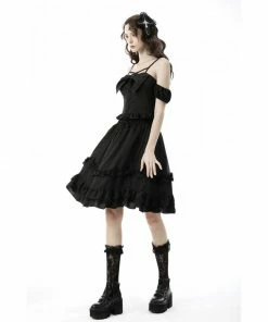 Dark In Love Crucifix Hair Clip