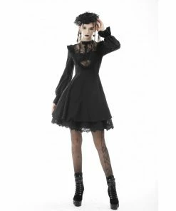 Ladies Dark In Love Emmeline Mini Dress