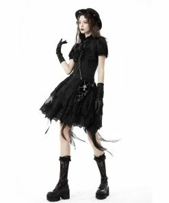 New Arrivals Dark In Love Izara Coffin Bag