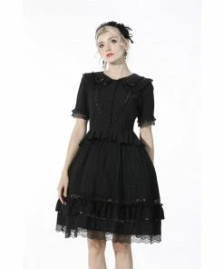 Ladies Dark In Love Adalynn Midi Skirt