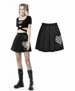 Dark In Love Avis Pleated Skirt