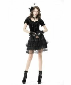 Dark In Love Kalia Velvet Top 43 Dark In Love Kalia Velvet Top