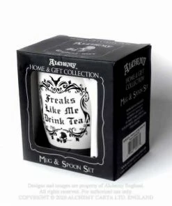 Alchemy Gothic Freaks Like Me: Mug And Spoon Set Homeware
