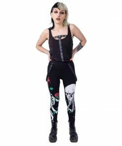 Innocent Garden Skull Leggings Ladies