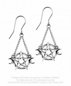 Alchemy Gothic Goddess Earrings