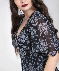 Hell Bunny Lost Whispers Dress Ladies