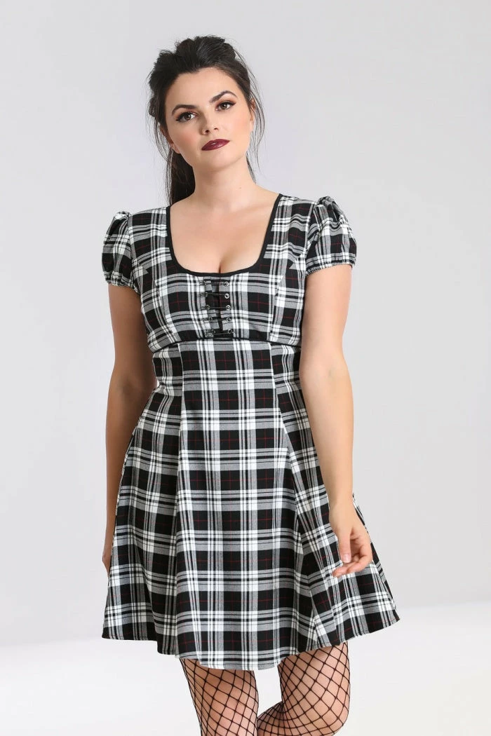 Hell Bunny Vernon Mini Dress Ladies 4 Hell Bunny Vernon Mini Dress Ladies