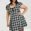 Hell Bunny Vernon Mini Dress Ladies