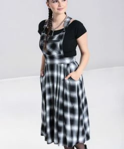 Ladies Hell Bunny Avril Pinafore Dress 22 Ladies Hell Bunny Avril Pinafore Dress