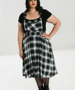 Ladies Hell Bunny Avril Pinafore Dress 16 Ladies Hell Bunny Avril Pinafore Dress