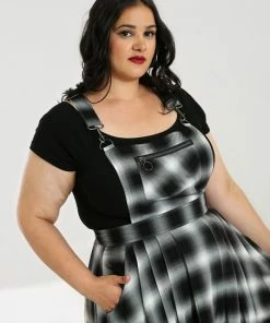 Ladies Hell Bunny Avril Pinafore Dress 17 Ladies Hell Bunny Avril Pinafore Dress