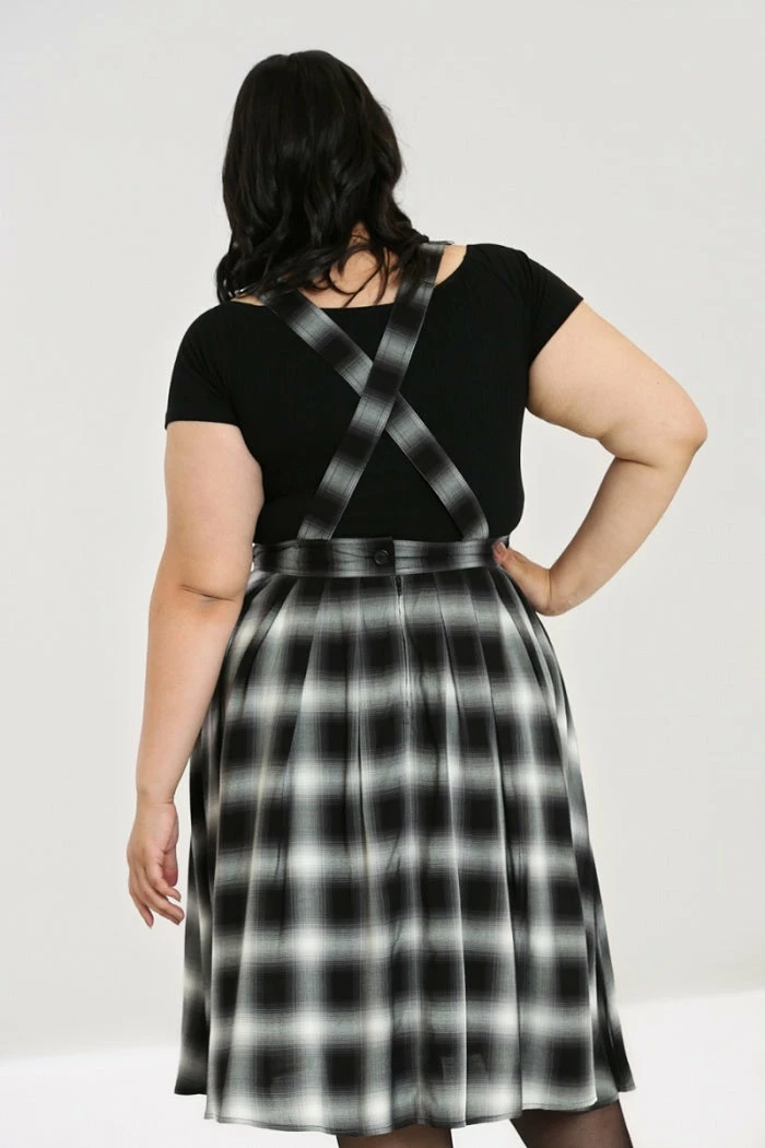 Ladies Hell Bunny Avril Pinafore Dress 5 Ladies Hell Bunny Avril Pinafore Dress