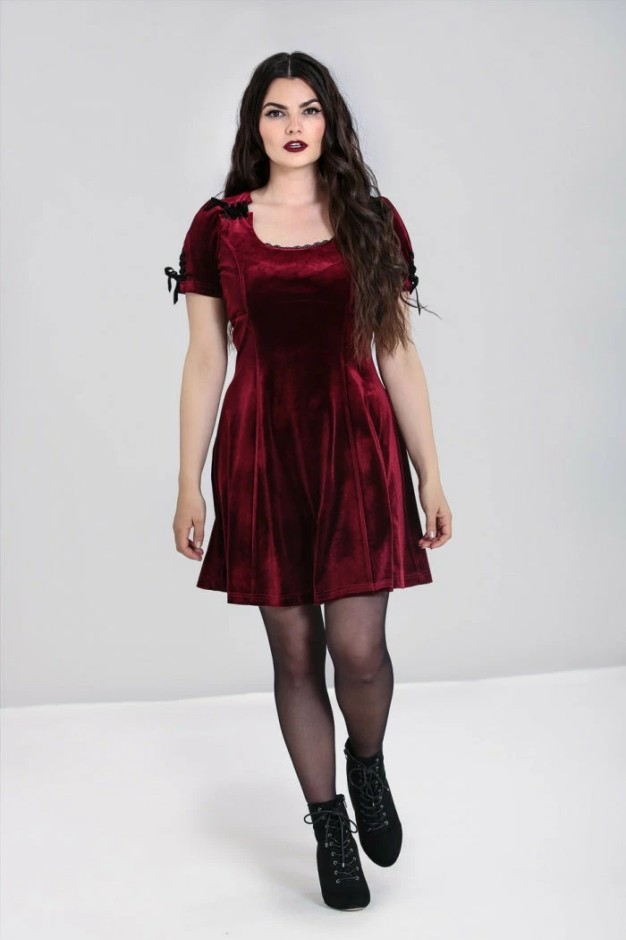 Hell Bunny Everly Mini Dress Ladies 3 Hell Bunny Everly Mini Dress Ladies