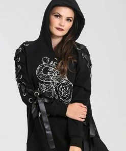 Hell Bunny Medusa Hoodie Dress