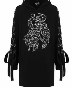 Hell Bunny Medusa Hoodie Dress