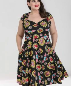 Ladies Hell Bunny Amias 50's Dress