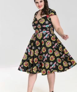 Ladies Hell Bunny Amias 50's Dress
