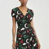 Hell Bunny Good Fortune Mini Dress Ladies 2 Hell Bunny Good Fortune Mini Dress Ladies