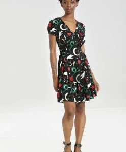 Hell Bunny Good Fortune Mini Dress Ladies 12 Hell Bunny Good Fortune Mini Dress Ladies