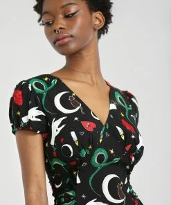 Hell Bunny Good Fortune Mini Dress Ladies 13 Hell Bunny Good Fortune Mini Dress Ladies