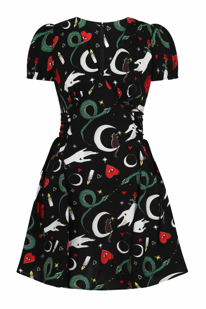 Hell Bunny Good Fortune Mini Dress Ladies 7 Hell Bunny Good Fortune Mini Dress Ladies