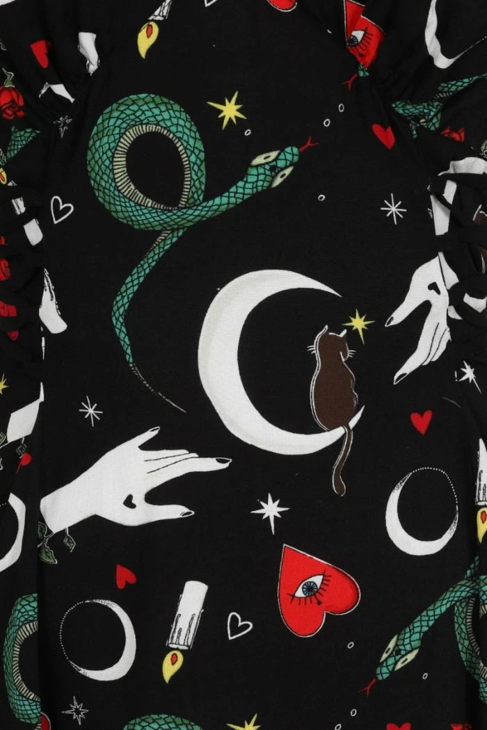 Hell Bunny Good Fortune Mini Dress Ladies 9 Hell Bunny Good Fortune Mini Dress Ladies