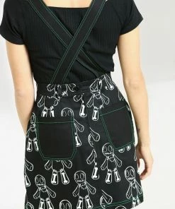 Hell Bunny Voodoo Pinafore Dress Ladies 14 Hell Bunny Voodoo Pinafore Dress Ladies