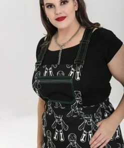 Hell Bunny Voodoo Pinafore Dress Ladies 19 Hell Bunny Voodoo Pinafore Dress Ladies
