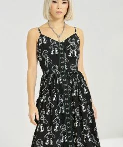 Hell Bunny Voodoo Mid Dress Ladies