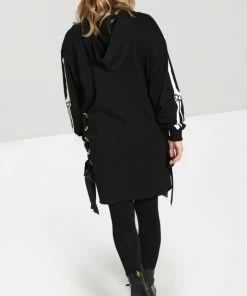 New Arrivals Hell Bunny Skeleton Hoodie Dress
