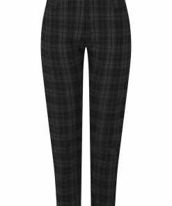 Hell Bunny Storm Skinny Trousers