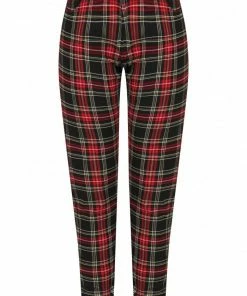 Ladies Hell Bunny Clash Skinny Trousers