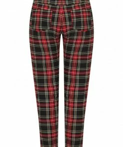 Ladies Hell Bunny Clash Skinny Trousers