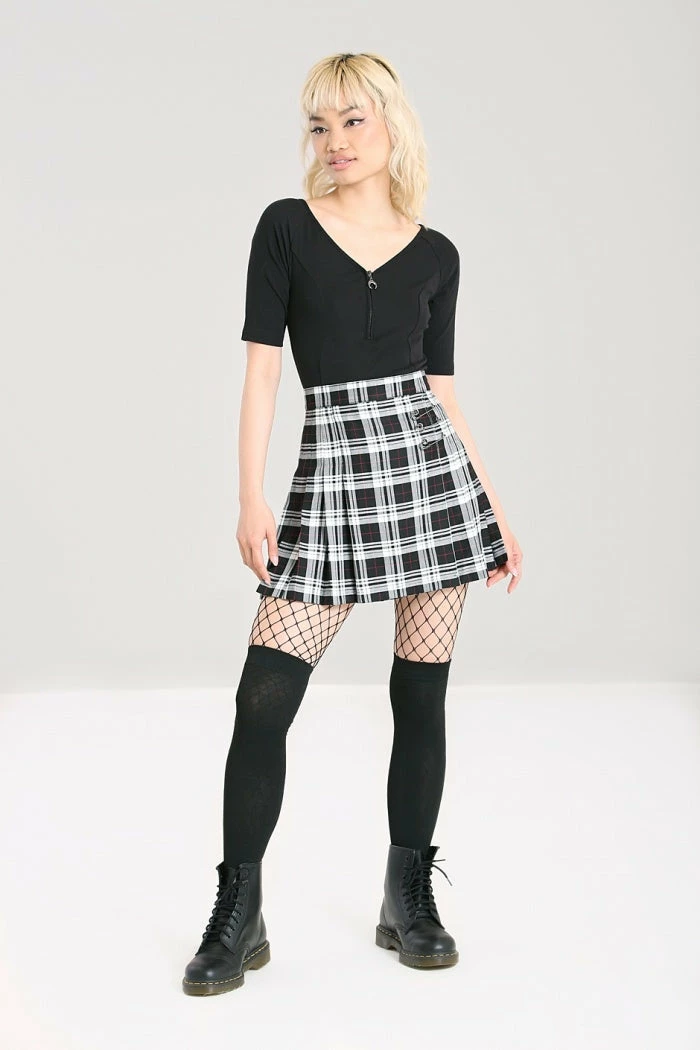 Ladies Hell Bunny Vernon Mini Skirt 5 Ladies Hell Bunny Vernon Mini Skirt