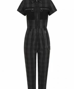 New Arrivals Hell Bunny Cobain Boilersuit