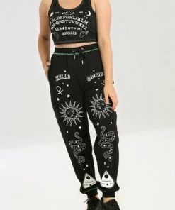 Hell Bunny Ouija Joggers Ladies