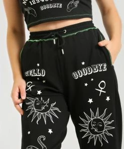 Hell Bunny Ouija Joggers Ladies