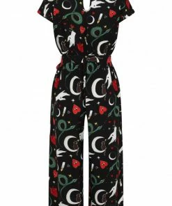 Hell Bunny Good Fortune Jumpsuit 18 Hell Bunny Good Fortune Jumpsuit