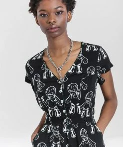 Ladies Hell Bunny Voodoo Jumpsuit
