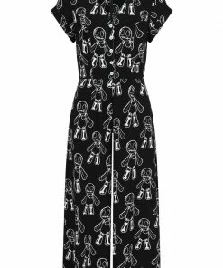Ladies Hell Bunny Voodoo Jumpsuit
