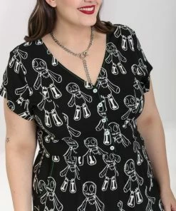 Ladies Hell Bunny Voodoo Jumpsuit