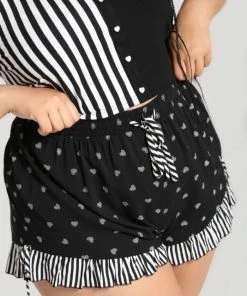 Hell Bunny Ribcage Shorts New Arrivals