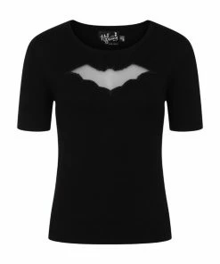 Ladies Hell Bunny Bat Top