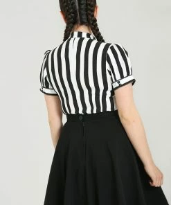 Ladies Hell Bunny Juno Blouse